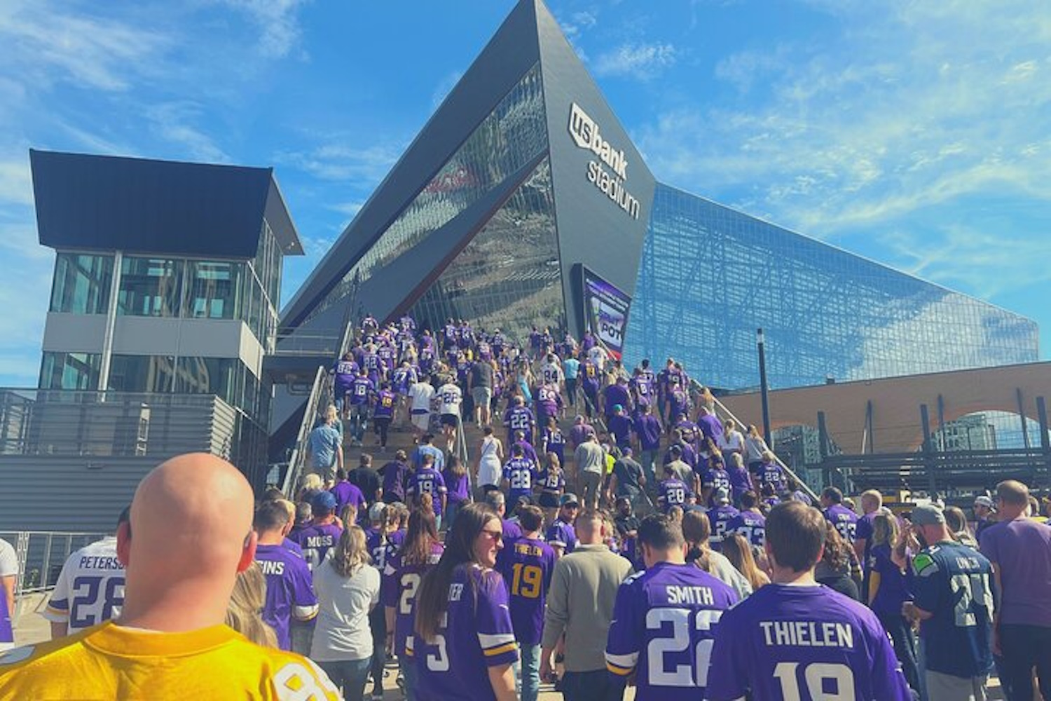 Minnesota Vikings Football Game Ticket at US Bank Stadium-Fly Girl Travel
